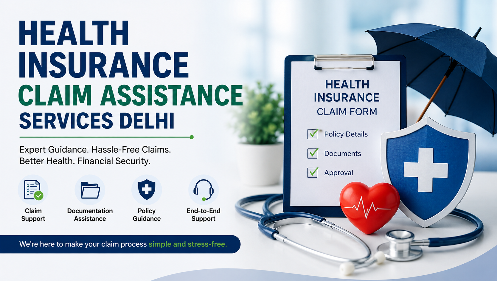 Health Insurance Claim Assistance Services Delhi